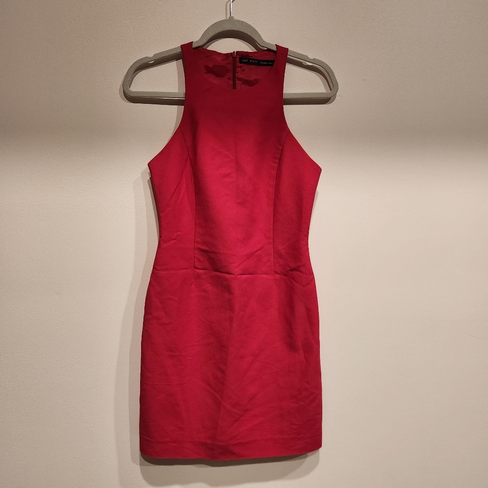 Zara Vibrant Pink Mini Dress